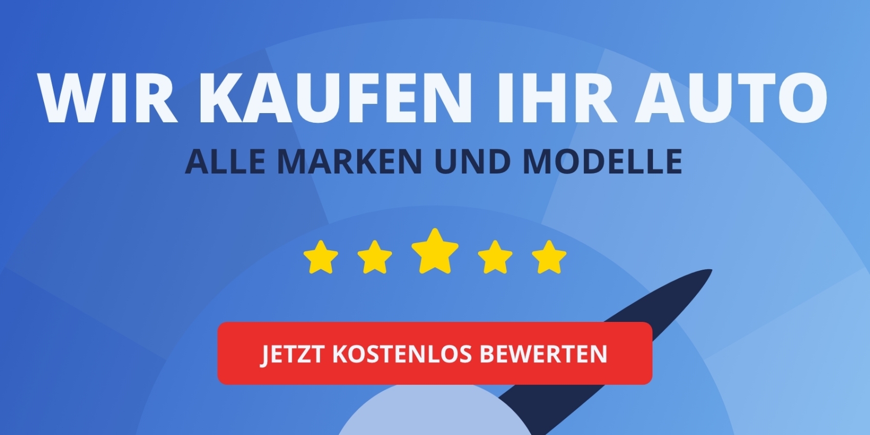 Wir kaufen Ihr Auto Banner